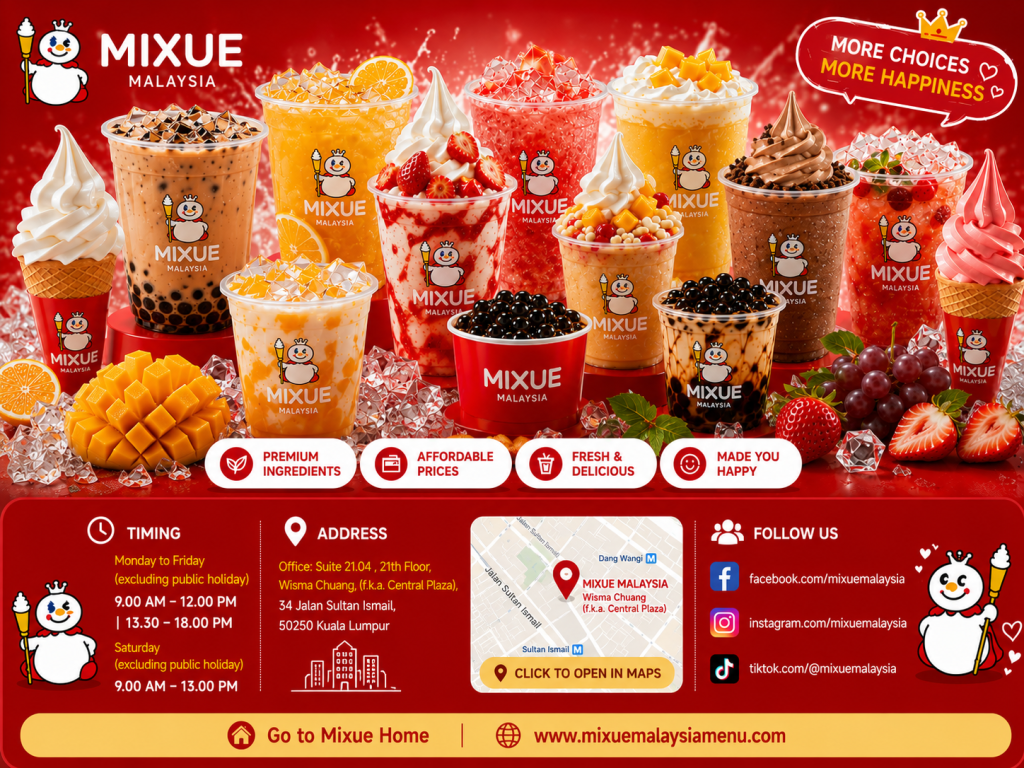 fresh n cool mixue delights
