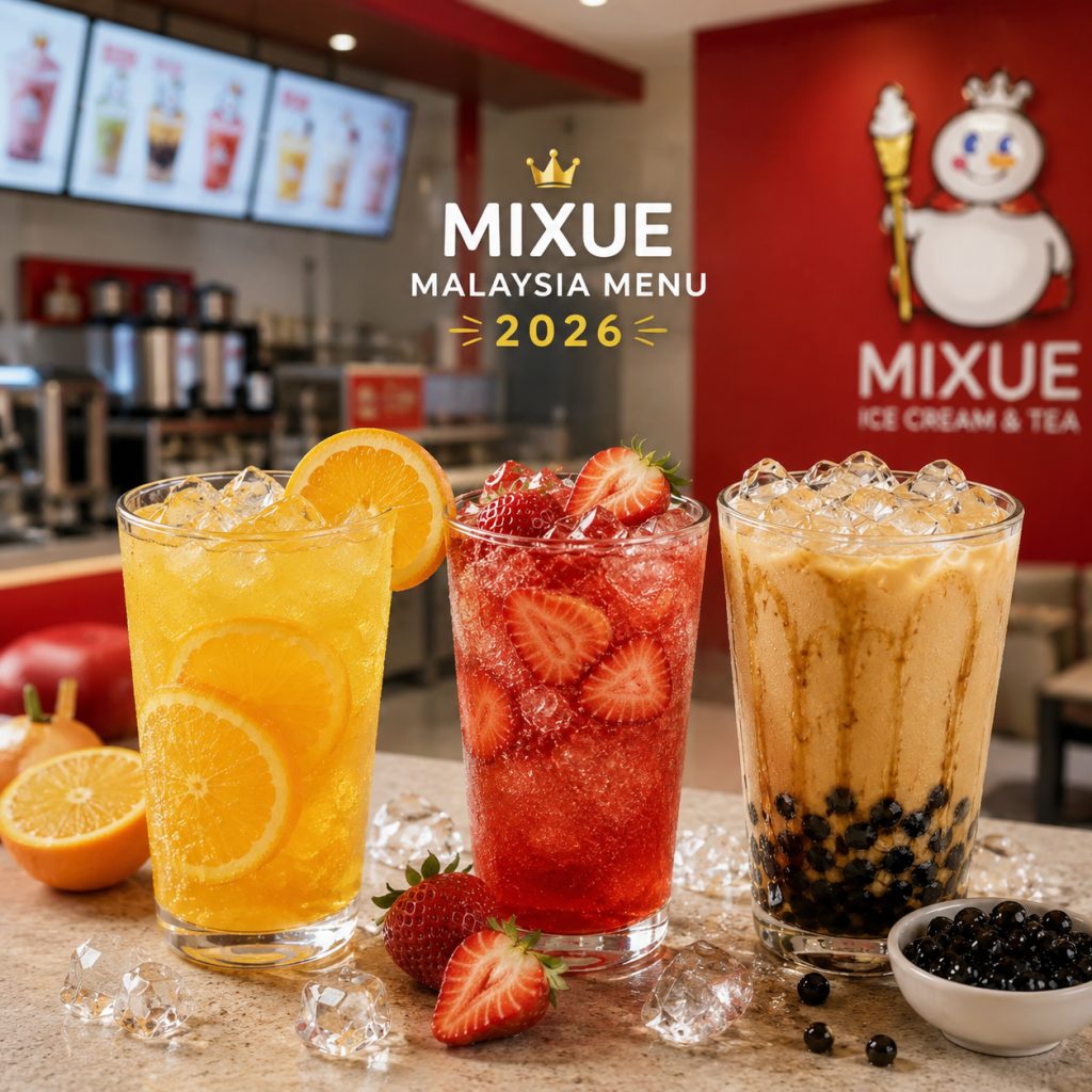 refreshing mixue drinks